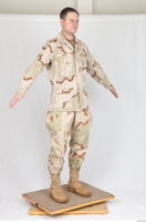  Photos Army Man in Camouflage uniform 2 21th Century Army a poses whole body 0008.jpg